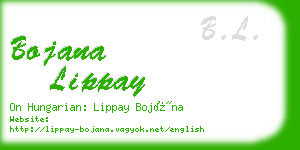 bojana lippay business card